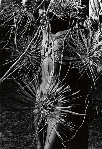 CLERGUE, LUCIEN (1934-2014) Nude, Yosemite * Nude with hand, Yosemite.